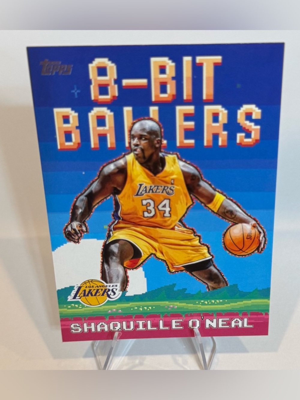 2025 Topps # 8B-21 Shaquille O'Neal 8- Bit Ballers